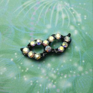 Mask Black - Charm for Memory Lockets