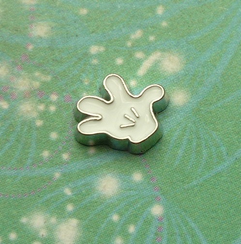 Micky Glove - Charm for Memory Lockets