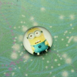 Minion - Dave Glass Dome - Charm for Memory Lockets