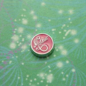 Mother on Pink - Charm for Memory Lockets