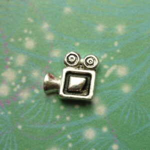Movie Camera - Charm for Memory Lockets