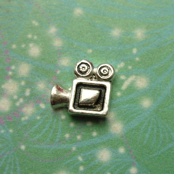 Movie Camera - Charm for Memory Lockets