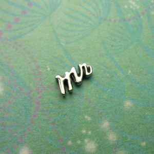 Mr for the man you love - Charm for Memory Lockets