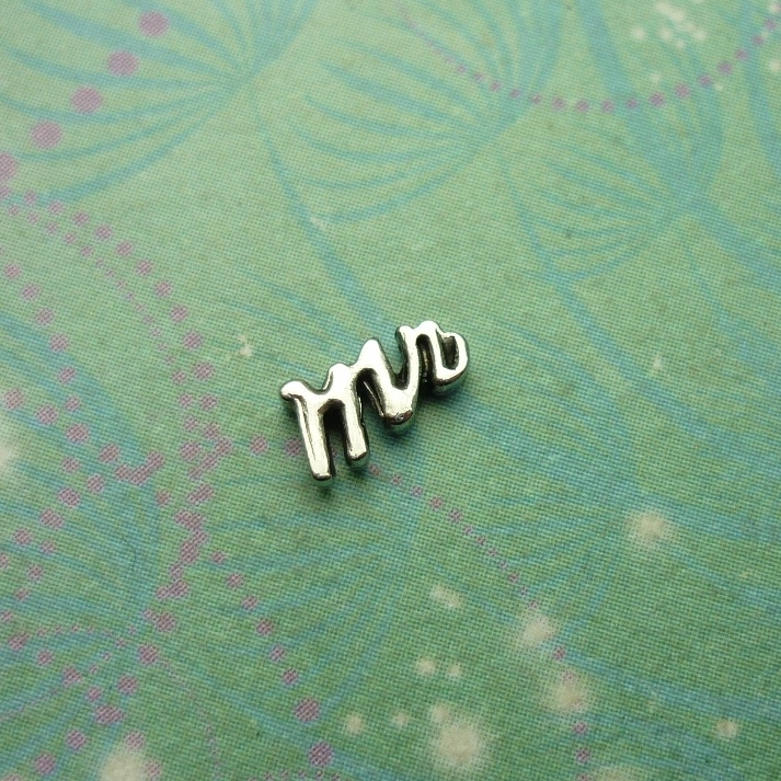 Mr for the man you love - Charm for Memory Lockets