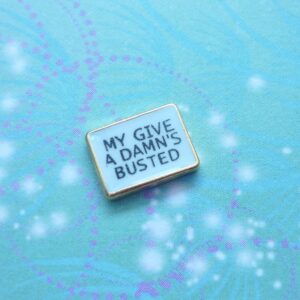 My give a damn's busted - Charm for Memory Lockets
