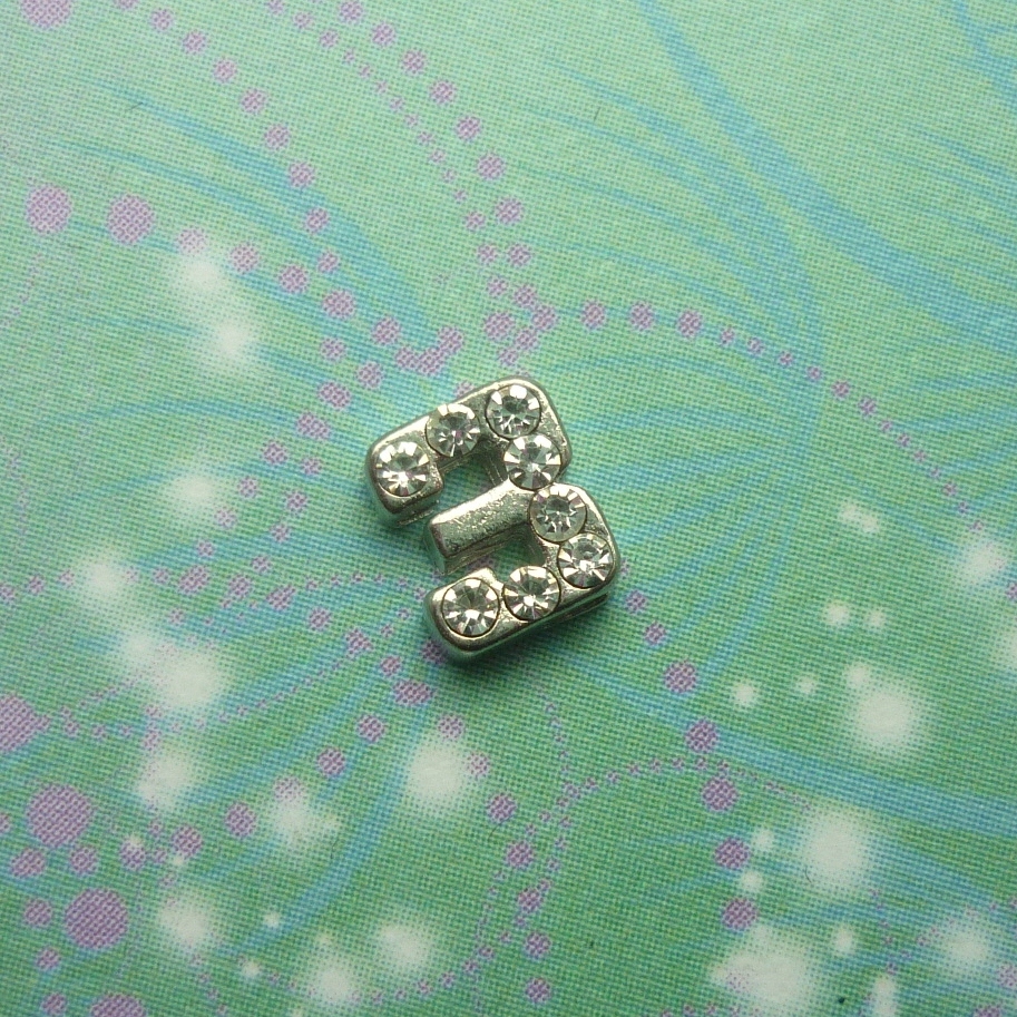 Number Charm - 3 - Charm for Memory Lockets