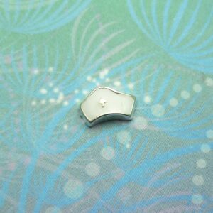 Nurses Hat White & Silver - Charm for Memory Lockets