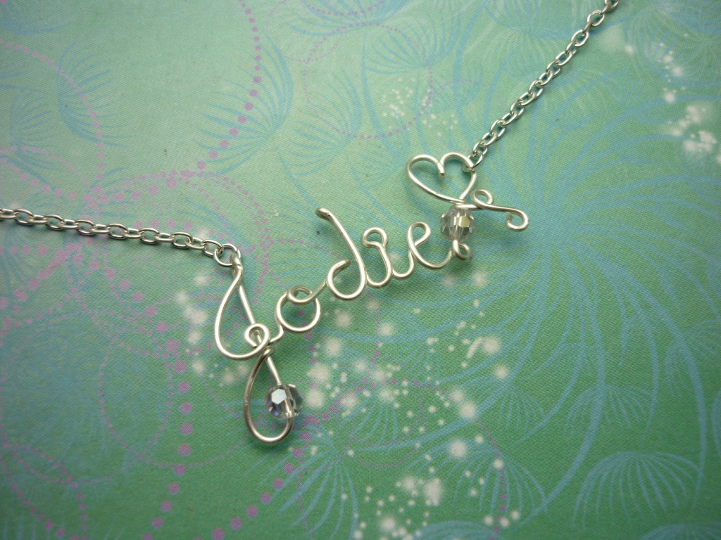 Sterling Silver - Personalised Name Necklace - up to 8 letters
