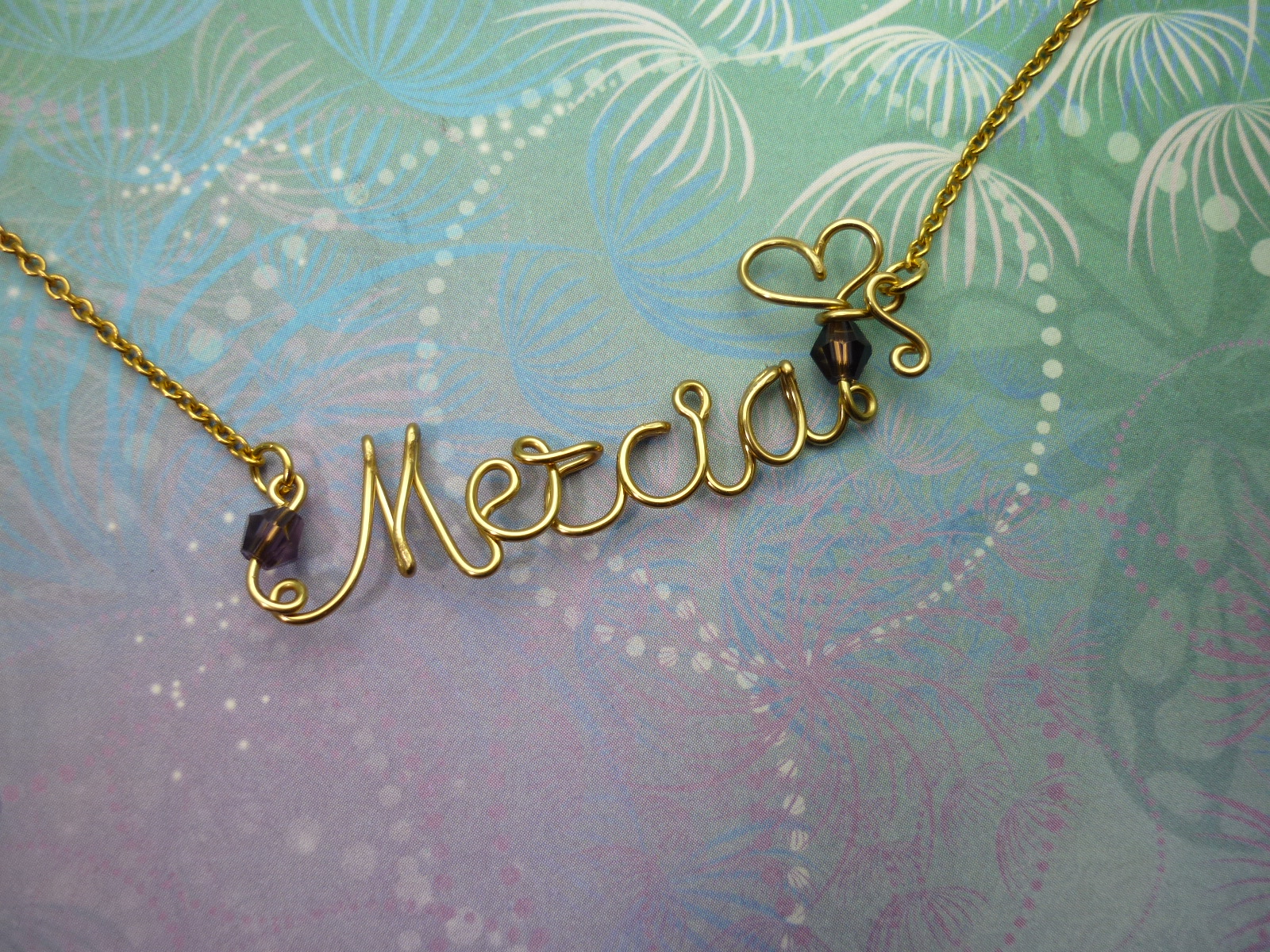 Personalised Name Necklace - Gold - Upto 8 Letters - Image 7