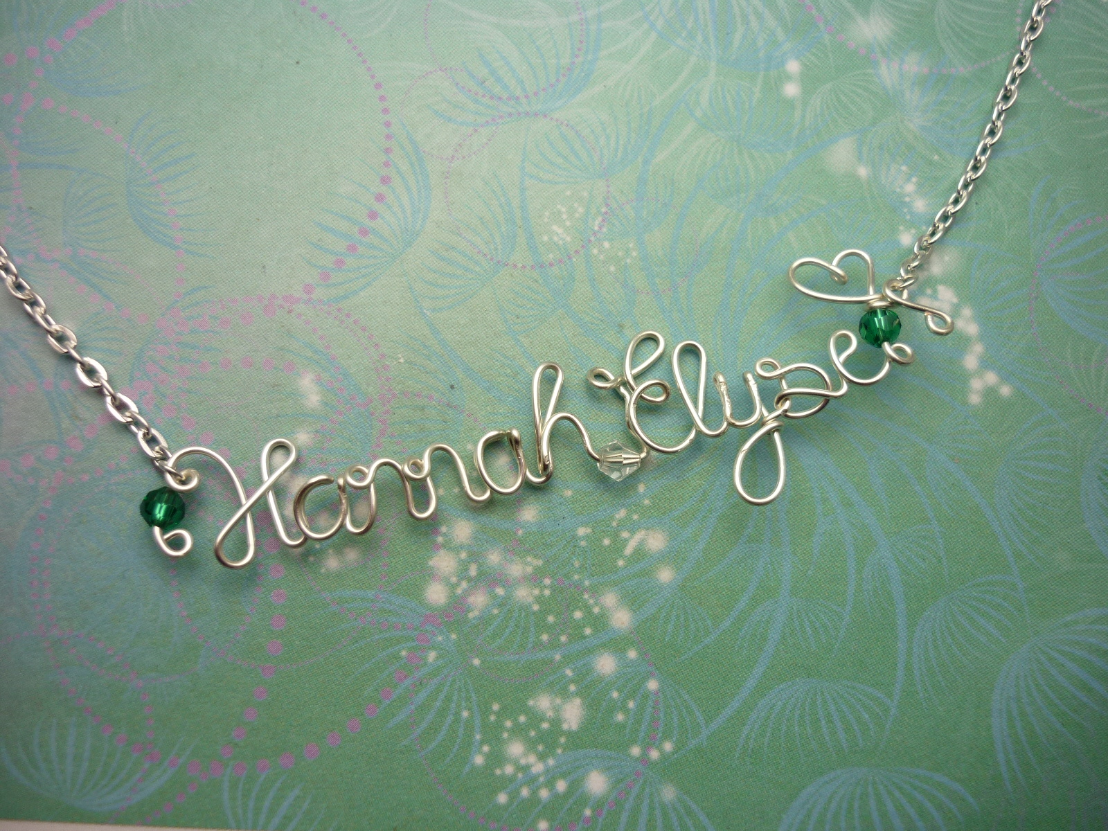 *Best Seller* Personalised Name Necklace - Silver - 9 to 11 letters - Image 3