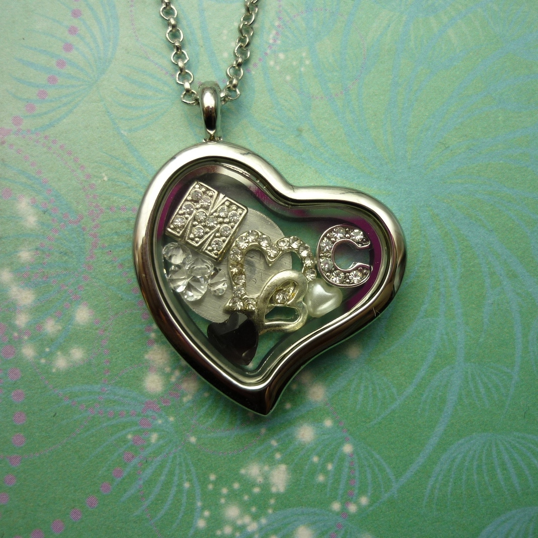 Letter Y - Silver Sparkling - Charm for Lockets - Charm for Memory Lockets - Image 3
