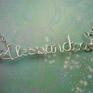 *Best Seller* Personalised Name Necklace - Silver - 9 to 11 letters