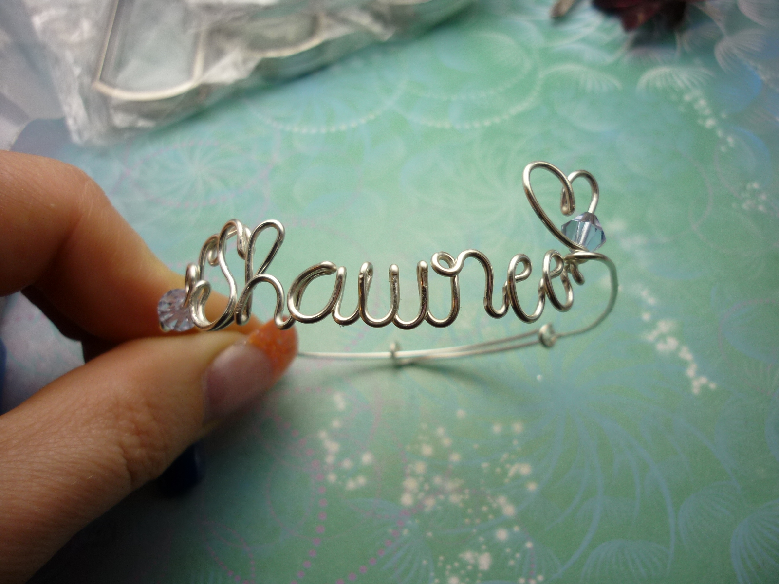 Personalised Name Brooch - Silver - Up to 8 Letters - Handcrafted - Image 8