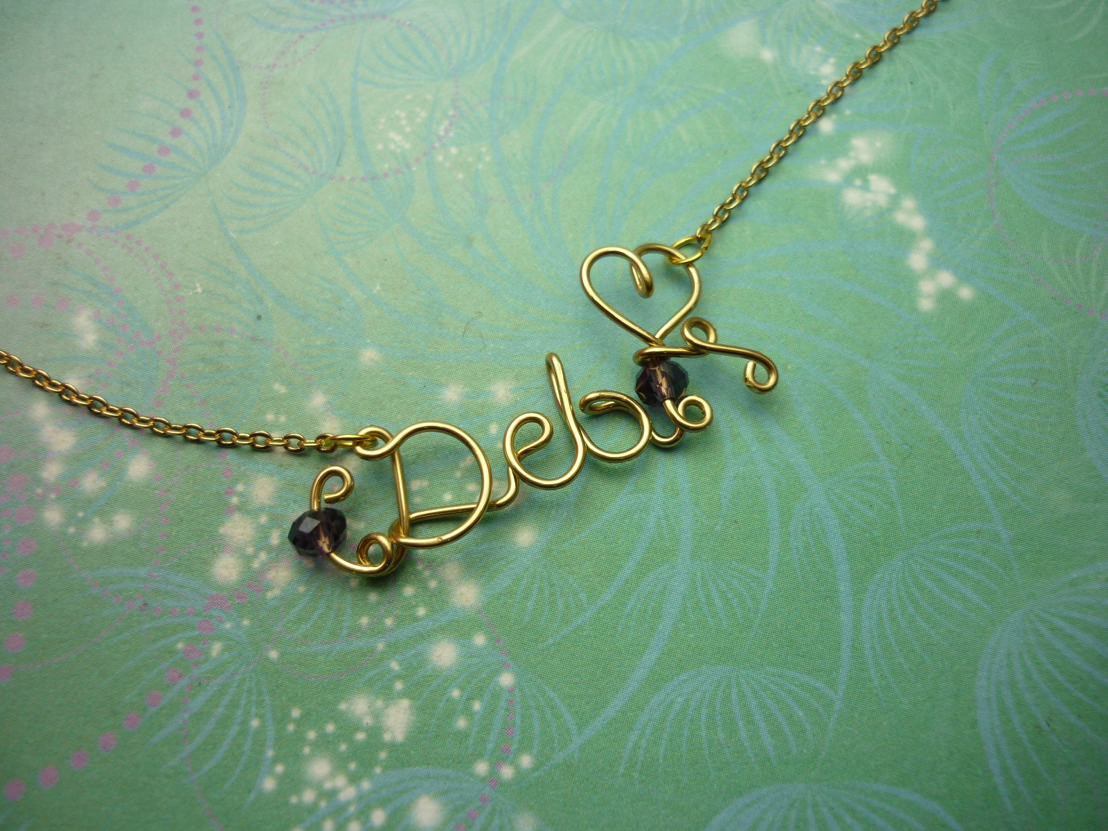 Personalised Name Necklace - Gold - Upto 8 Letters - Image 16