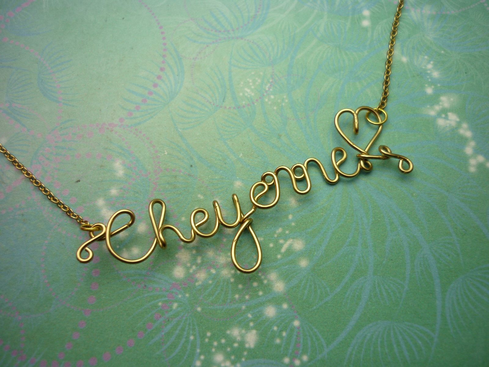 Personalised Name Necklace - Gold - Upto 8 Letters - Image 17