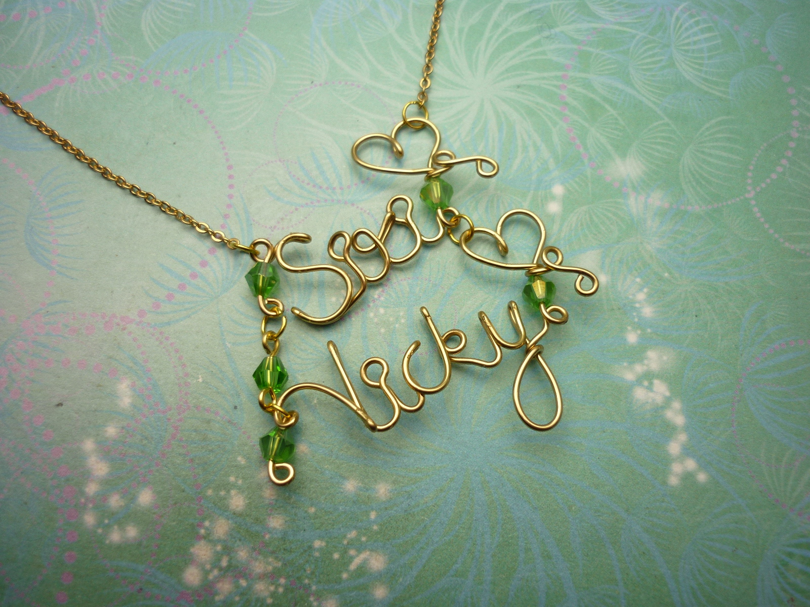 Personalised Name Necklace - Gold - Upto 8 Letters - Image 18