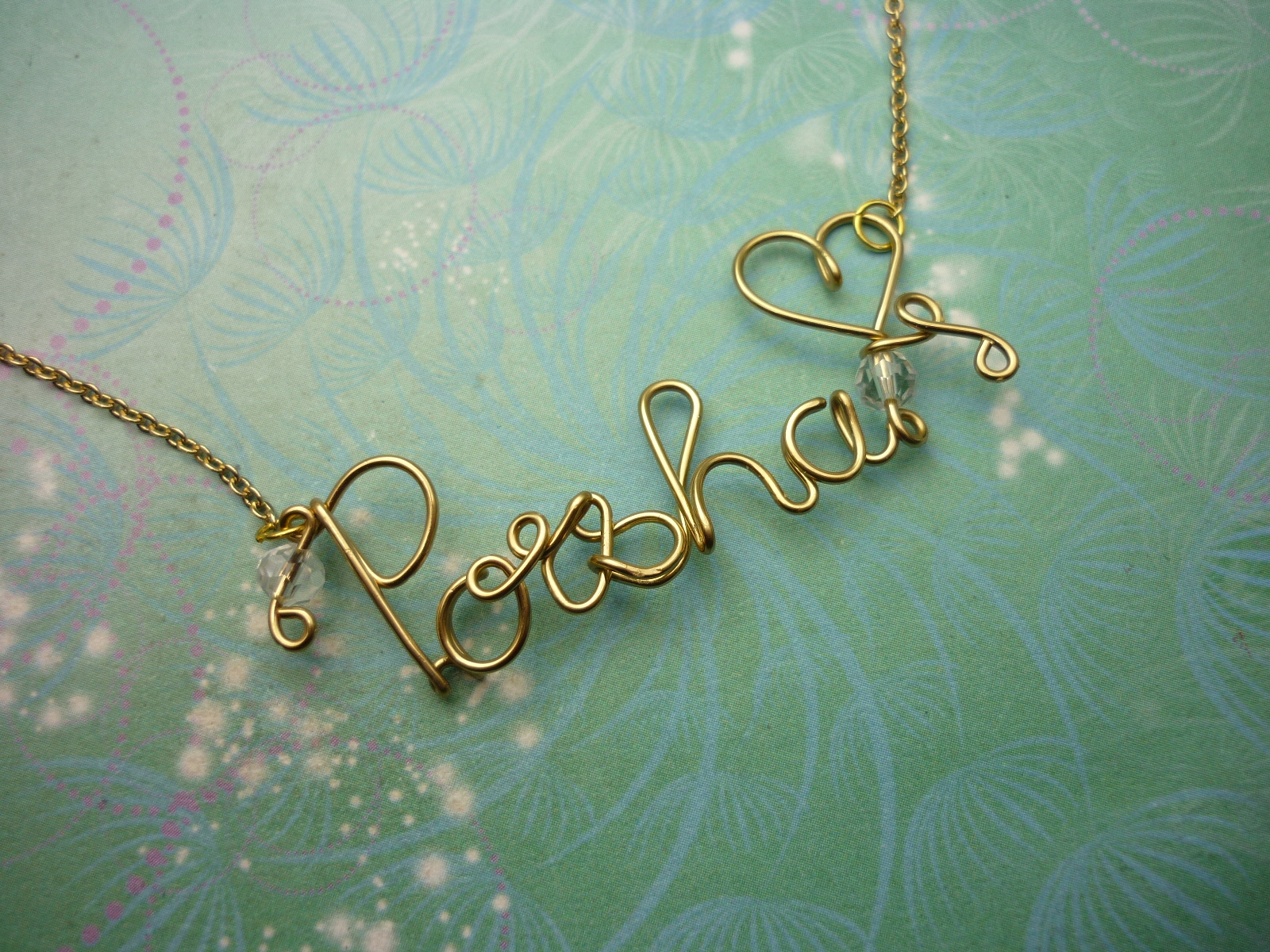Personalised Name Necklace - Gold - Upto 8 Letters - Image 19