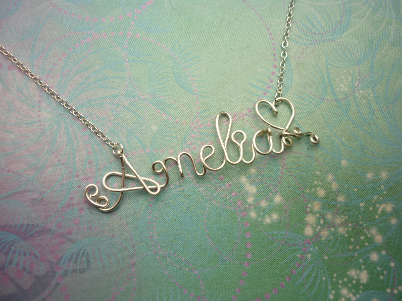 Sterling Silver - Personalised Name Necklace - up to 8 letters - Image 3