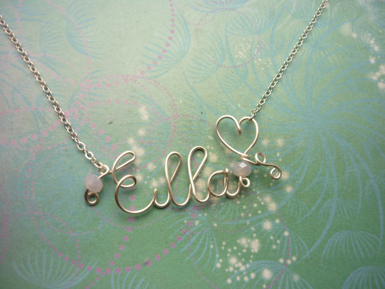 Sterling Silver - Personalised Name Necklace - up to 8 letters - Image 4