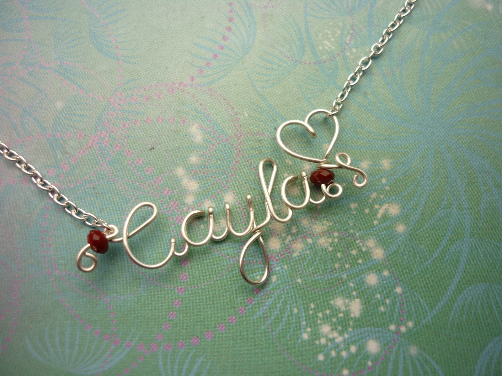 Sterling Silver - Personalised Name Necklace - up to 8 letters - Image 7