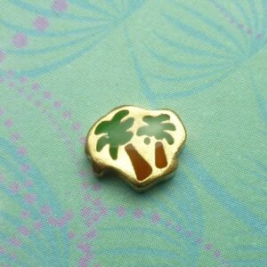 Palm Trees - Charm for Memory Lockets