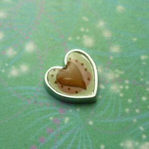 Patchwork Heart Style 1 - Charm for Memory Lockets