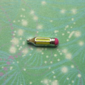 Pencil - Charm for Memory Lockets