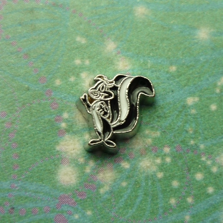 Pepe Le Pew - Charm for Memory Lockets