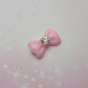 Pink Bow Charm For Lockets - Charm for Memory Lockets