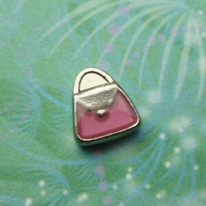 Pink Handbag - Charm for Memory Lockets