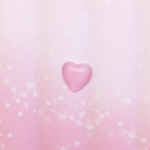 Pink Heart - 8mm cats eye - Charm for Memory Lockets