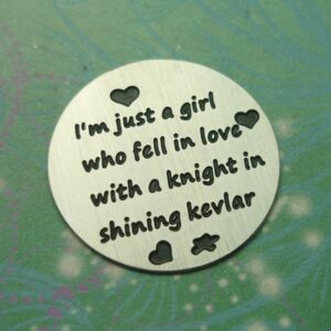 Plate - I'm just a girl - Charm for Memory Lockets