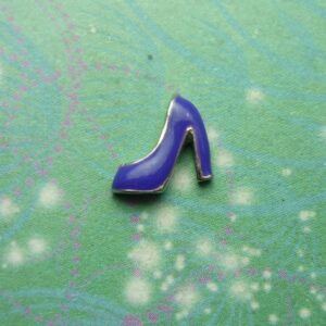 Purple Heel - Charm for Memory Lockets