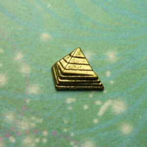 Pyramid - Charm for Memory Lockets