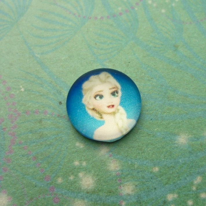 Queen Elsa Charm For Lockets - Charm for Memory Lockets