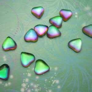 Rainbow Heart Charm - Iridescent Colour Changing Charm - Charm for Memory Lockets