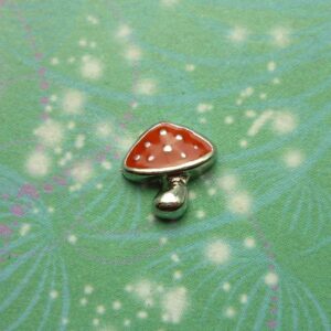Red Mushroom - Charm for Memory Lockets