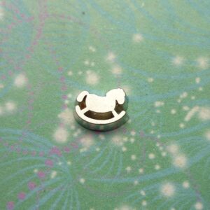 Rocking Horse - Charm for Memory Lockets