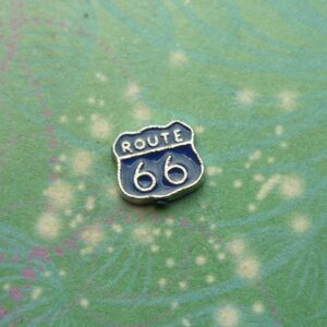 Route 66 - Charm for Memory Lockets