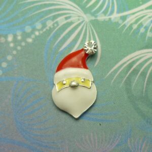 Santa's Face - Charm for Memory Lockets