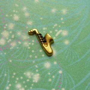 Saxaphone Charm For Lockets - Charm for Memory Lockets