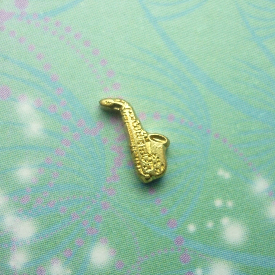 Saxaphone - Charm for Memory Lockets
