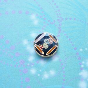 School - Charm for Memory Lockets