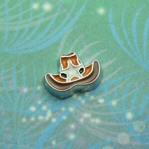 Sherrif Hat - Charm for Memory Lockets