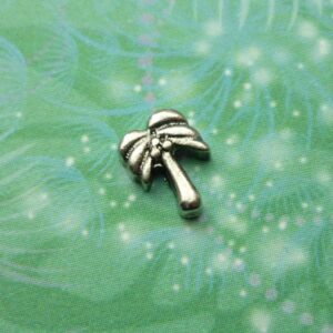 Silver Palm Tree - Charm for Memory Lockets