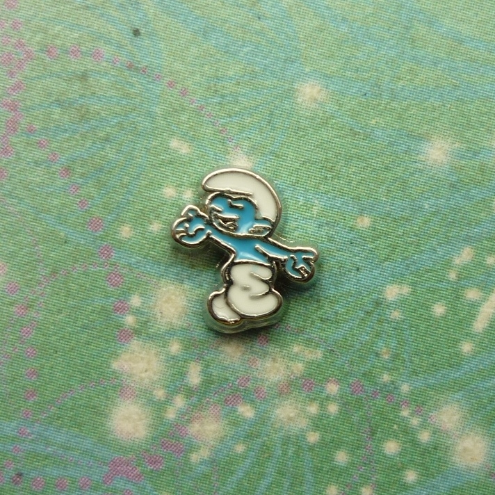 Smurf - Charm for Memory Lockets
