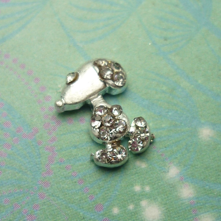 Snoopy Charm For Lockets - Charm for Memory Lockets