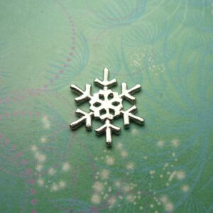 Snow Flake Big - Charm for Memory Lockets