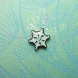 Snow Flake - Icy - Charm for Memory Lockets
