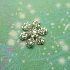 Snow Flake Sparkling - Charm for Memory Lockets